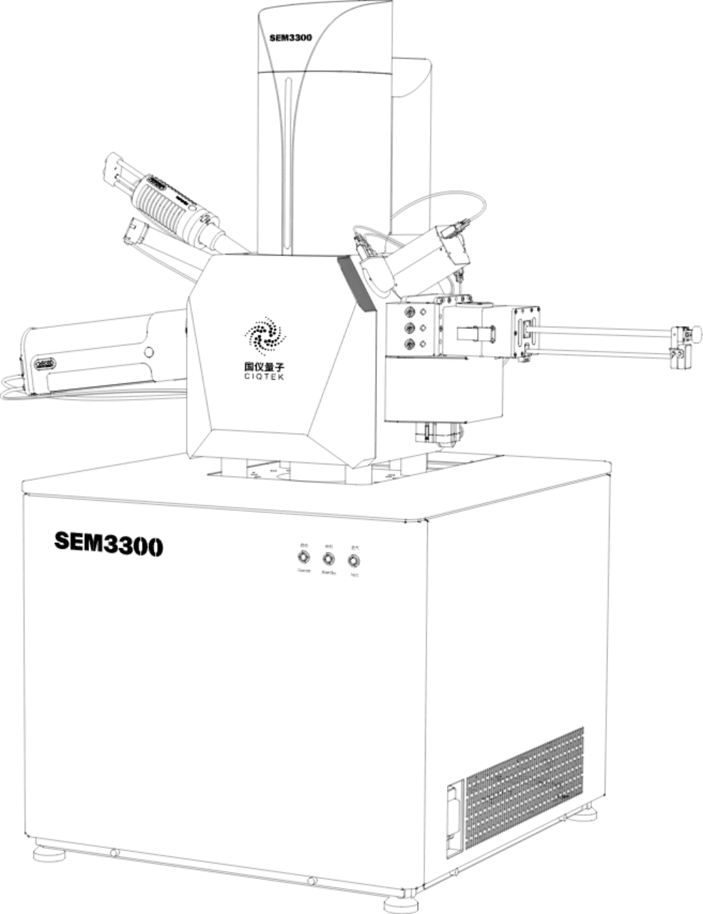 国仪量子 SEM3300钨灯丝扫描电子显微镜